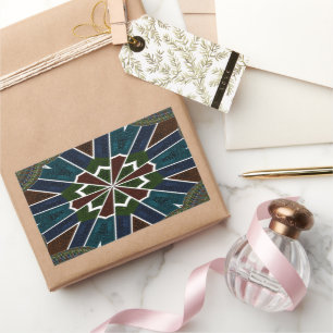 Sari Inspired Design with Intricate Details Sticker