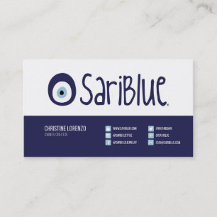 SariBlue Business Card 2