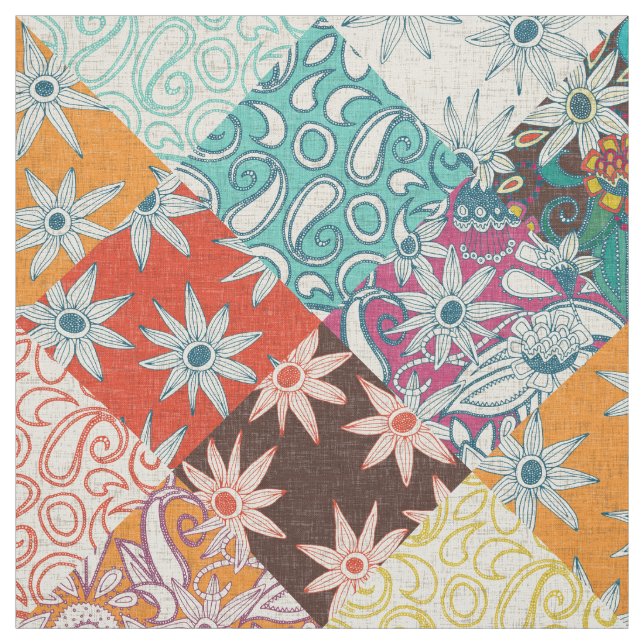 sarilmak patchwork fabric (Swatch)
