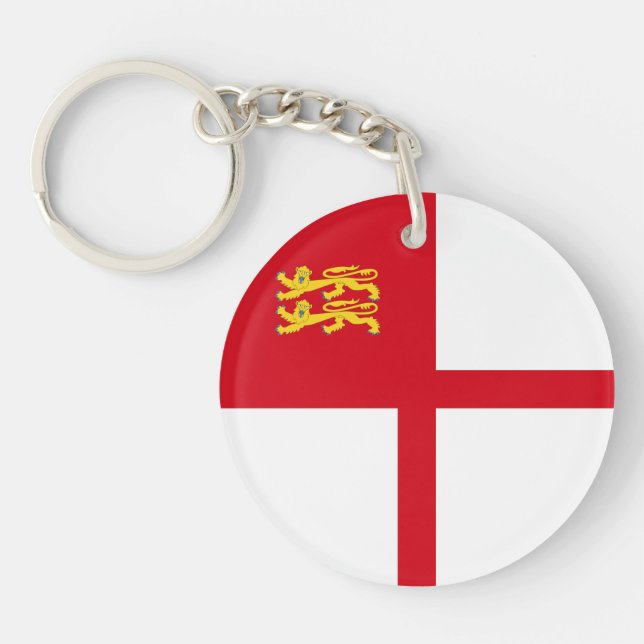 Sark Flag Keychain (Front)