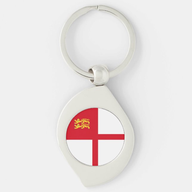 Sark Flag Keychain (Front)