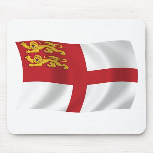 Sark Flag Mousepad (Front)