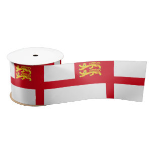 Sark Flag Satin Ribbon
