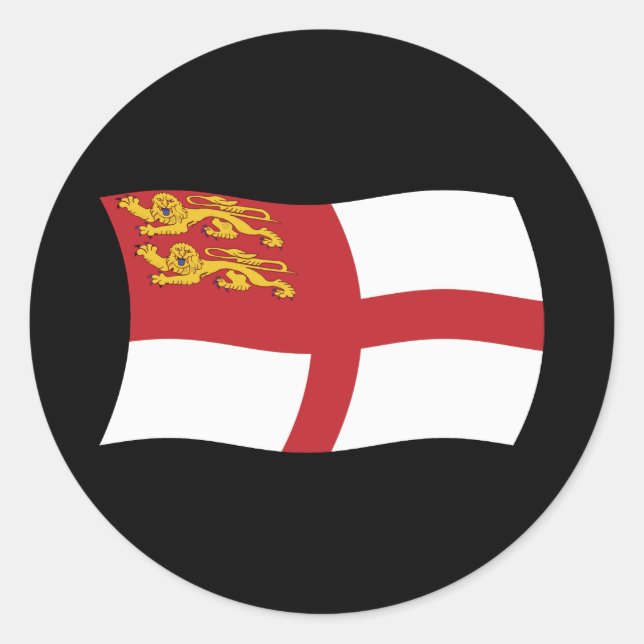 Sark Flag Sticker (Front)