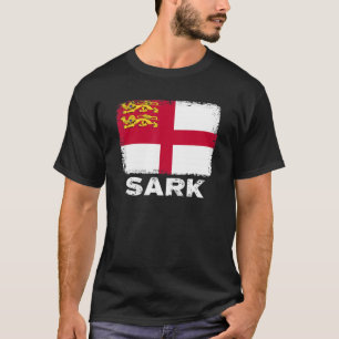 Sark Flag   Support Sark People Women Men   T-Shirt