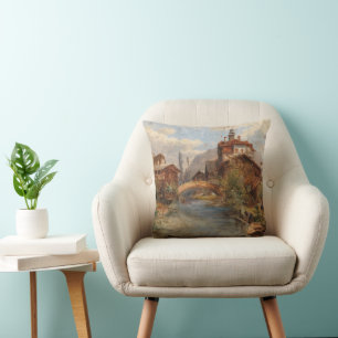 Sarnen – Emil Barbarini Throw Pillow