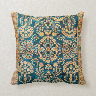 Sarouk Antique West Persian Rug Print Throw Pillow