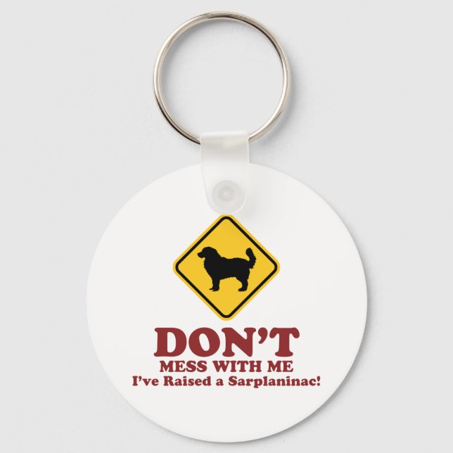 Sarplaninac Keychain (Front)