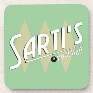 Sarti's Pool Hall Coaster
