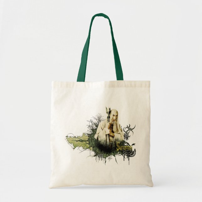 SARUMAN™ Vector Collage Tote Bag (Front)