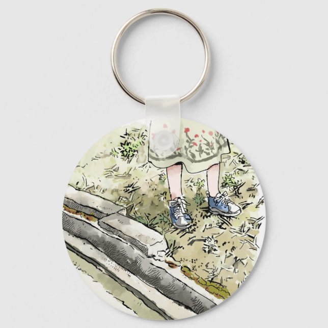 Sarumaya ji keychain (Front)