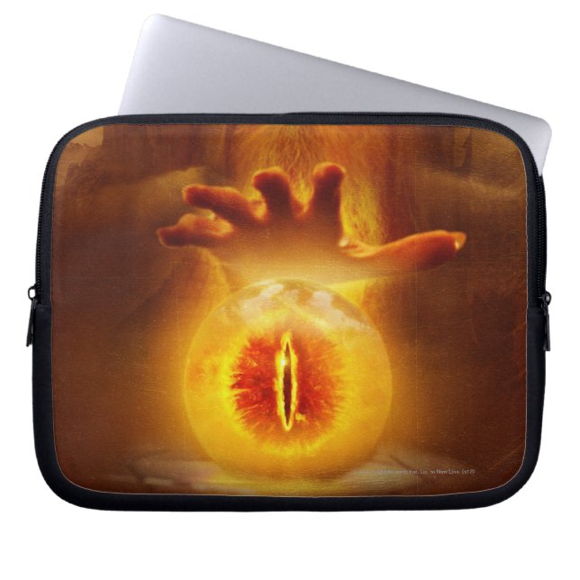 Sarumon and Sauron Laptop Sleeve (Front)