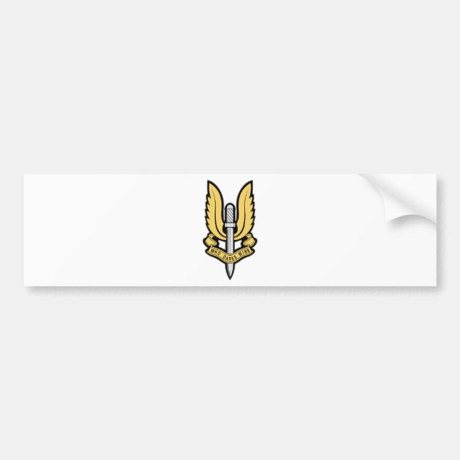 SAS Insignia Bumper Sticker (Front)