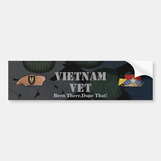 sas special air service vietnam bumper sticker (Front)