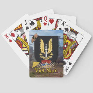 sas special air service vietnam war poker Cards