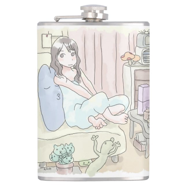 Sasagoya Hip Flask (Front)