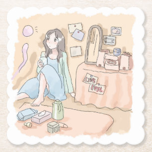 Sasami Paper Coaster