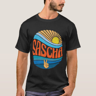 Sascha  Vintage Sunset Sascha Groovy Tie Dye T-Shirt