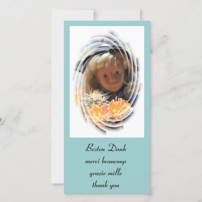 Sasha DANKE photo card (Front)