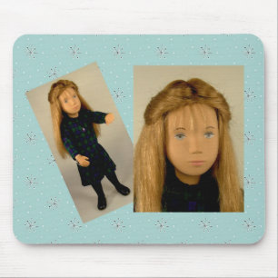 Sasha Doll / Puppe Mauspad Mouse Pad