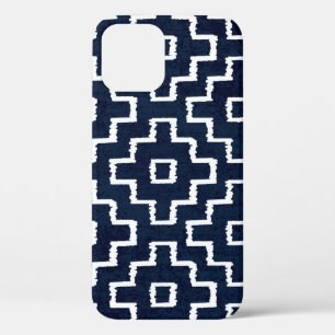Sashiko Pattern: Traditional Japanese Embroidery iPhone 12 Case
