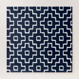 Sashiko Pattern: Traditional Japanese Embroidery Jigsaw Puzzle