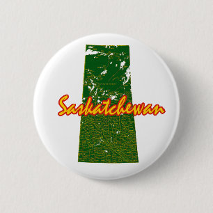 Saskatchewan 2 Inch Round Button
