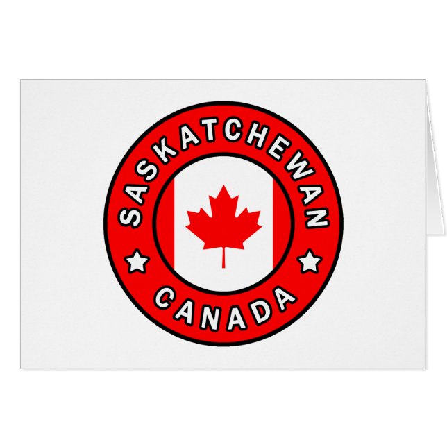Saskatchewan Canada (Devant horizontal)
