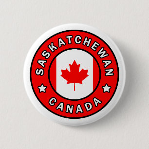 Saskatchewan Canada 2 Inch Round Button