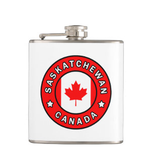 Saskatchewan Canada Hip Flask