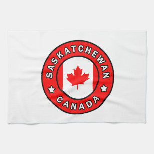 Saskatchewan Canada Kitchen Towel