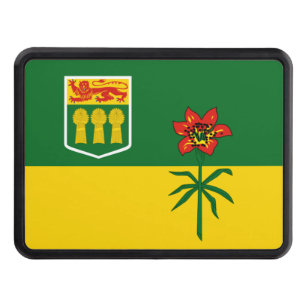 Saskatchewan Flag (CANADA) Trailer Hitch Cover