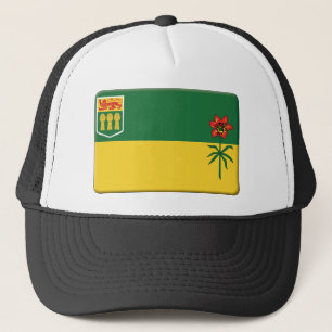 Saskatchewan Flag PERSONALIZE Trucker Hat