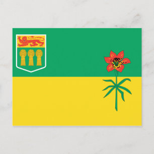 SASKATCHEWAN FLAG POSTCARD
