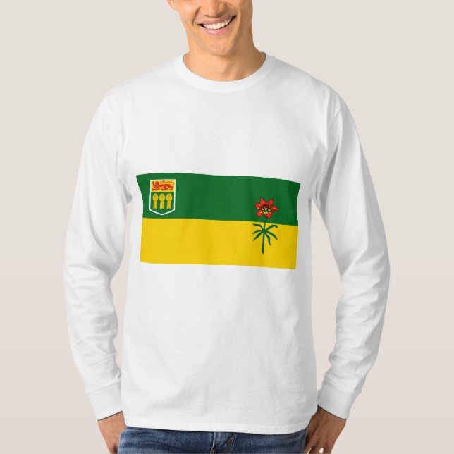 Saskatchewan Flag T-Shirt (Front)