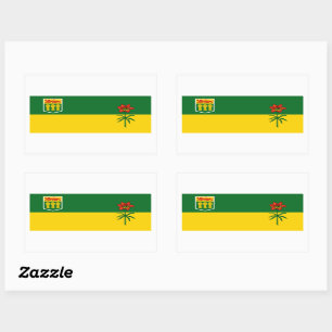 Saskatchewan Flags Graphic Sticker