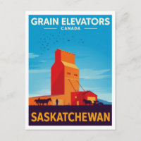 Saskatchewan Grain Elevator Vintage