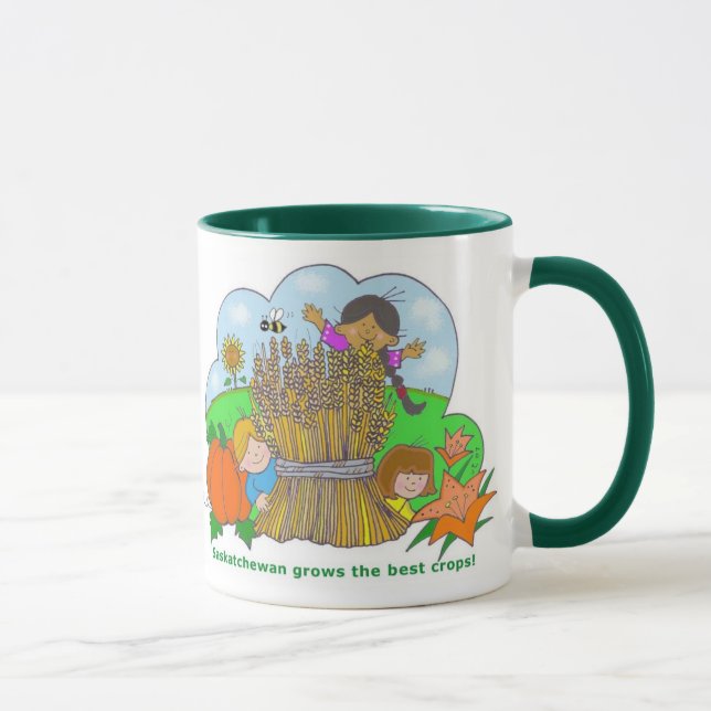 Saskatchewan Grows Mug (Right)