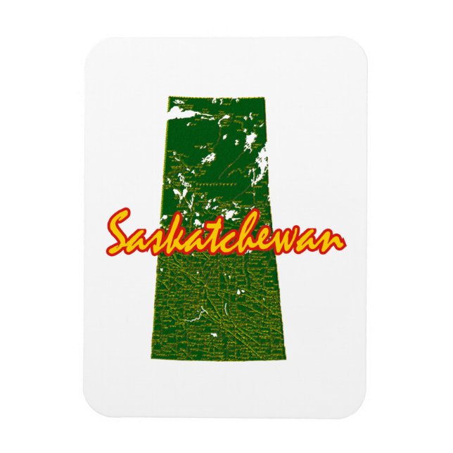 Saskatchewan Magnet (Vertical)