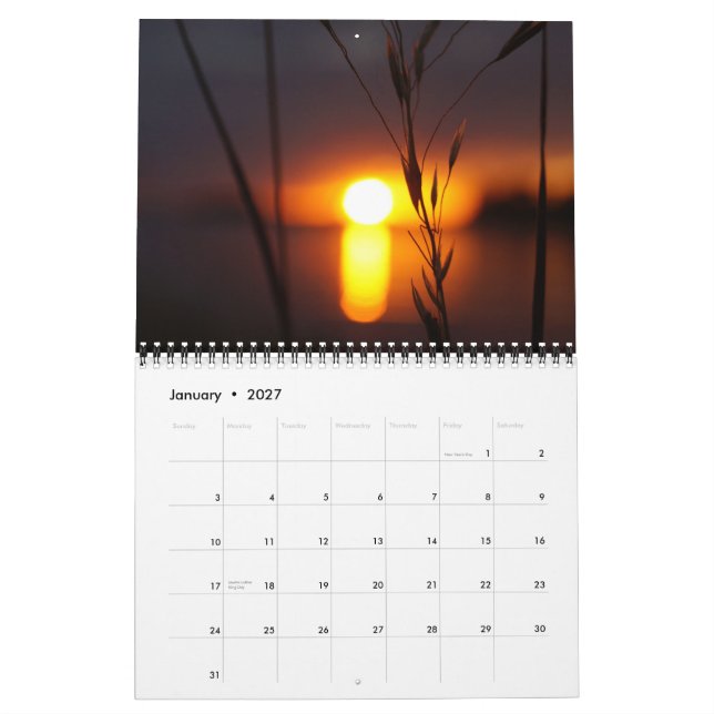 Saskatchewan Scenery 2015 Calendar (Jan 2027)