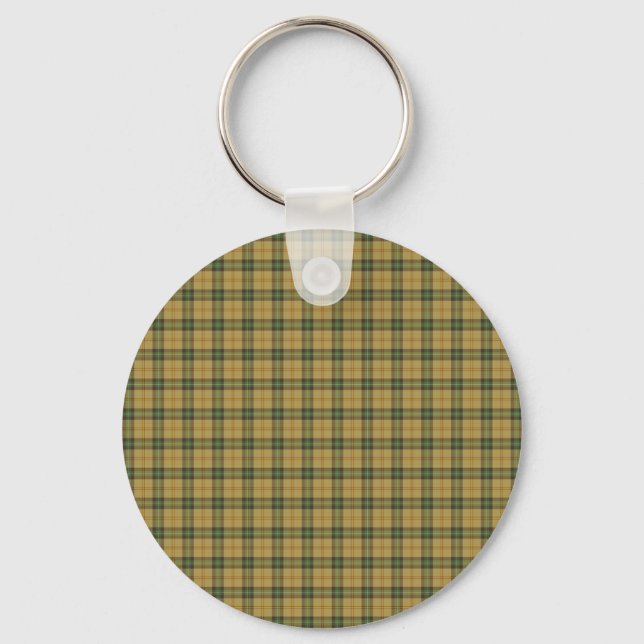 Saskatchewan tartan keychain (Front)