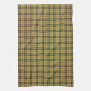 Saskatchewan tartan kitchen towel