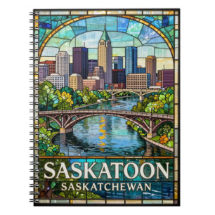 Saskatoon Saskatchewan Riverfront 💎 Notebook