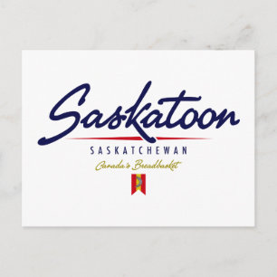 Saskatoon Script Postcard