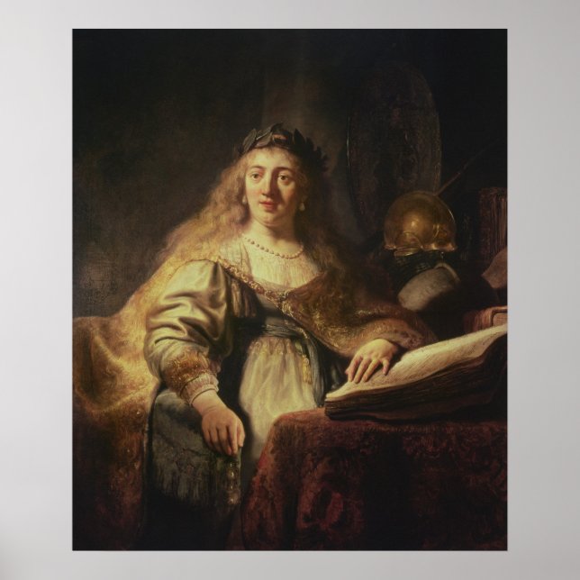 Saskia as Minerva Poster (Front)