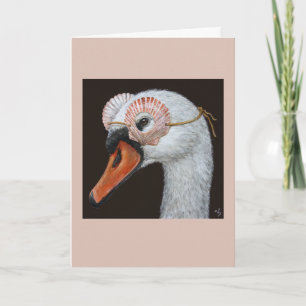 Saskia la carte cygne