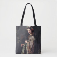 Saskia van Uylenburgh as Flora, Rembrandt, 1634