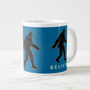 Sasquatch Believe Jumbo Mug (Blue)