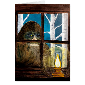 Sasquatch Bigfoot Art - "Observateur du peuple"