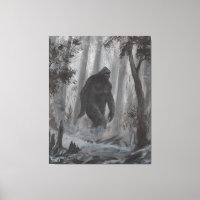 Sasquatch Bigfoot Artwork by Charles A Guthrie